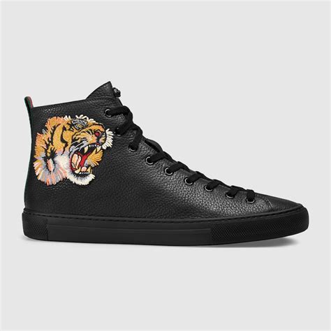 gucci sneakers tiger men|gucci tiger sneakers high.